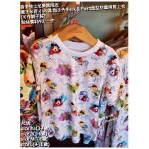 香港迪士尼樂園限定 魔法米奇 小木偶 兔子先生lnk & Paint造型兒童棉質上衣 (可作親子裝)